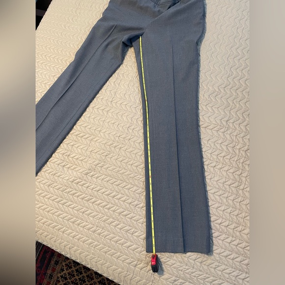Long/Tall Talbots gray side zip pants, size 6, 34 inseam. Excellent condition. - Picture 3 of 8